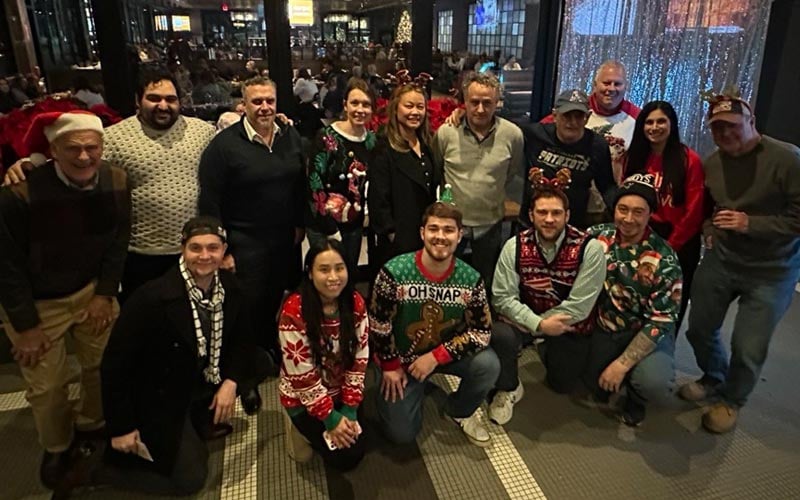 BCS365 Team Members at Holiday Party 2025