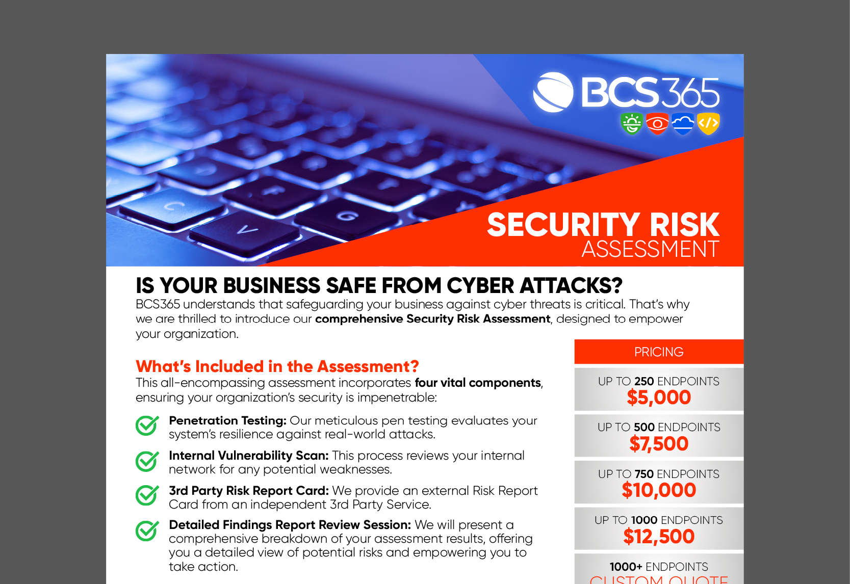 SECURITY RISK ASSESSMENT